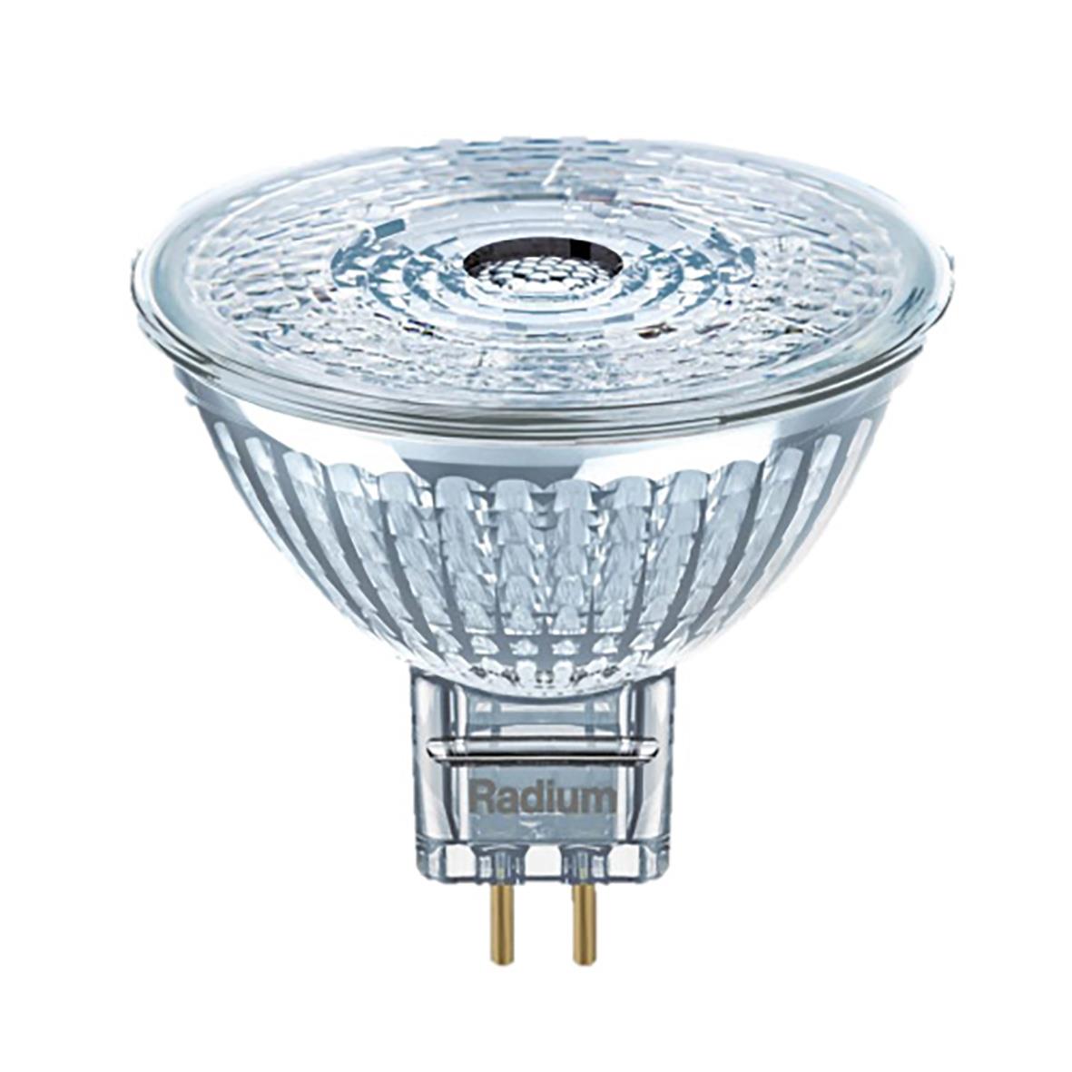 LED-lampa GU5,3 12V 3,8W 827 36º 345lm i glasfattning