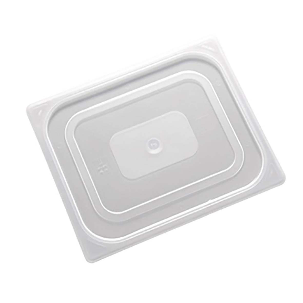 Lock till kantin PP Tät GN 1/2 klar plastlåda