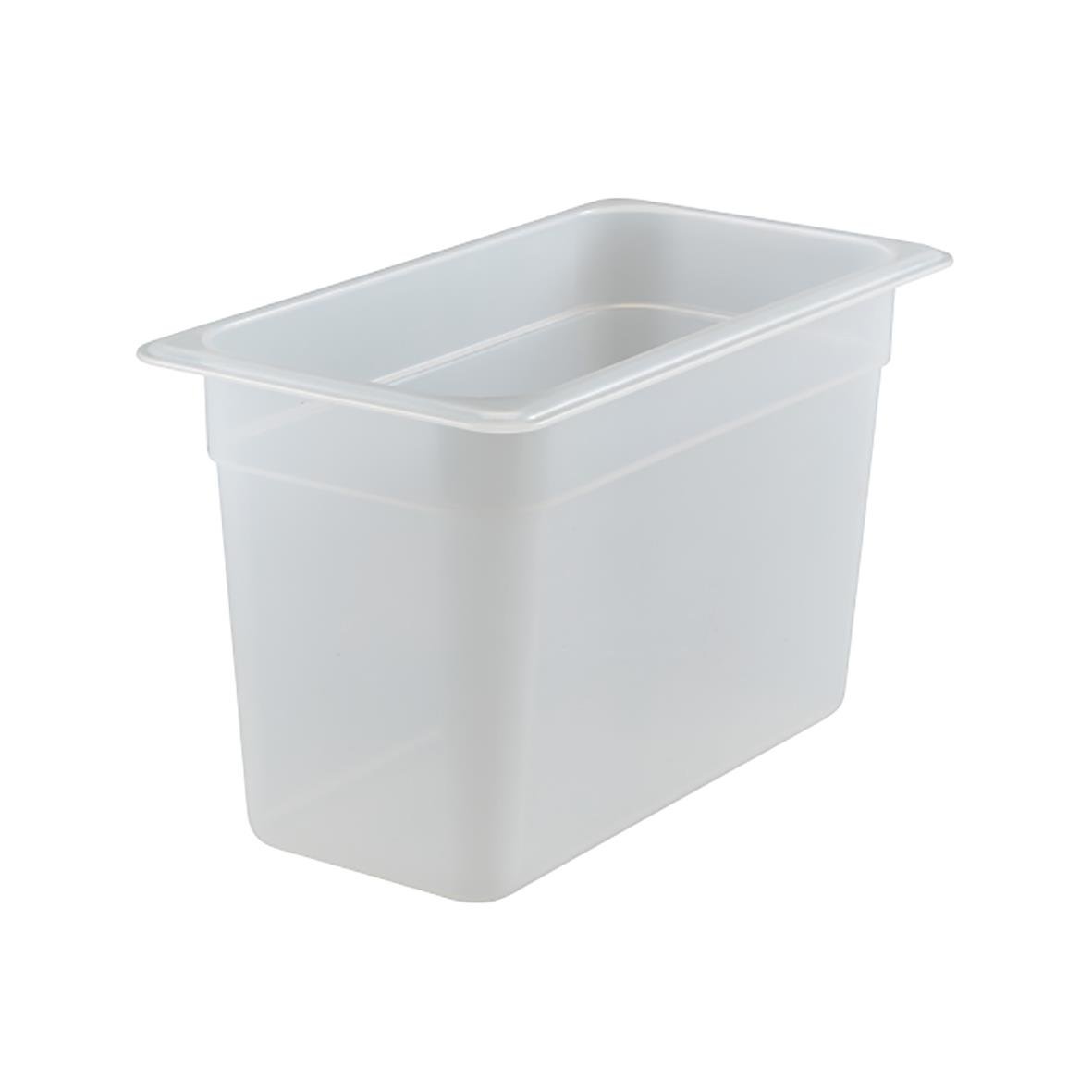 Klar plastkopp Kantin PP GN 1/3-200, 7,5L, mått 176x325x200mm