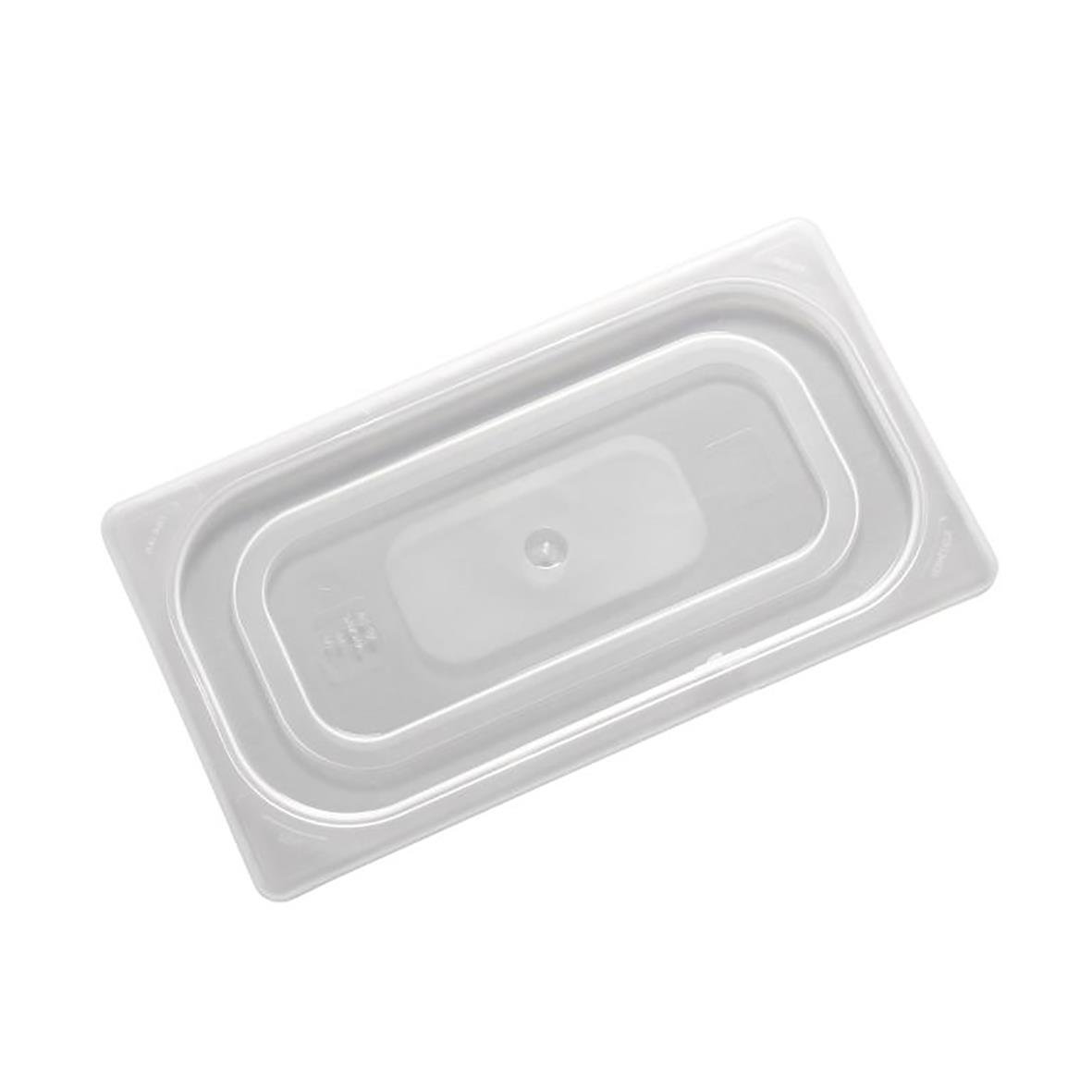 Lock till kantin PP Tät GN 1/3 klar plastlock