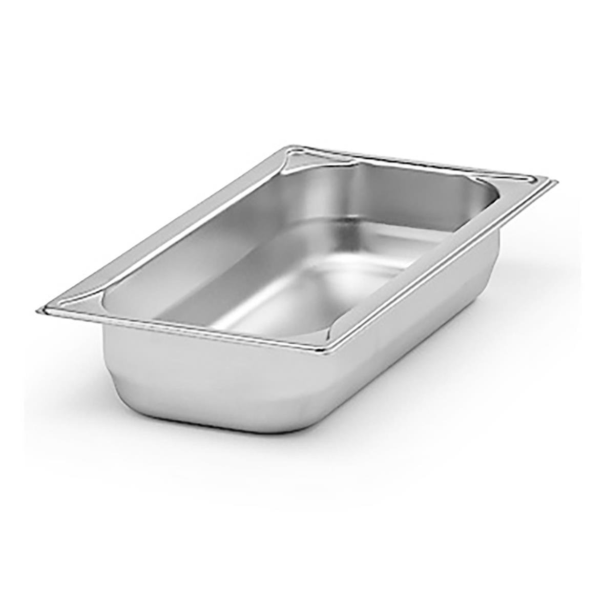 Kantinkåpa i rostfritt stål GN 1/3-65, 176x325x65mm, 2,5L