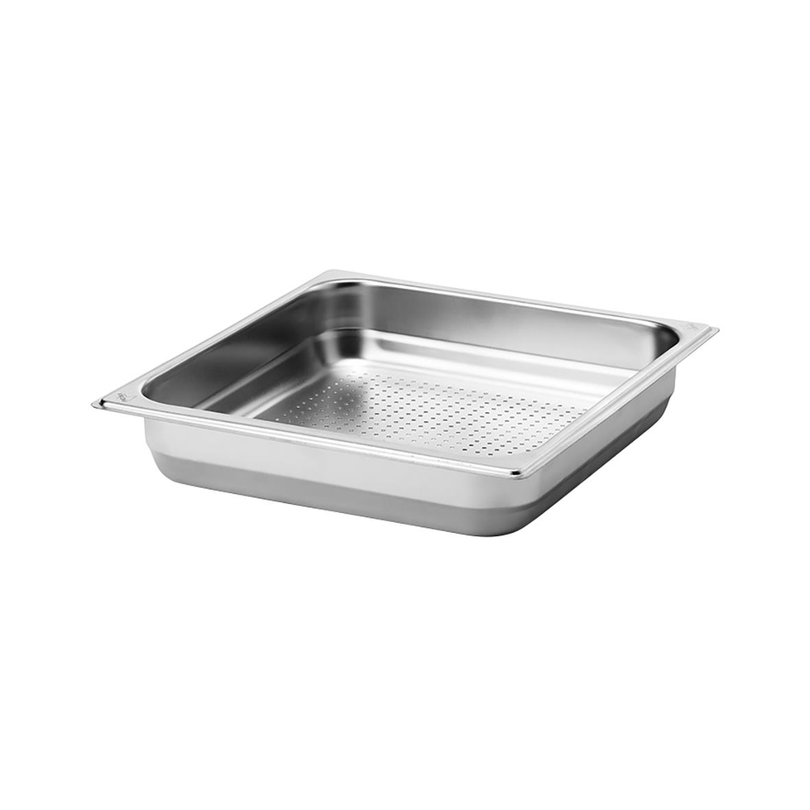 Kantinen rostfri GN 2/3-65 med perforering, mått 354x325x65mm, volym 6L