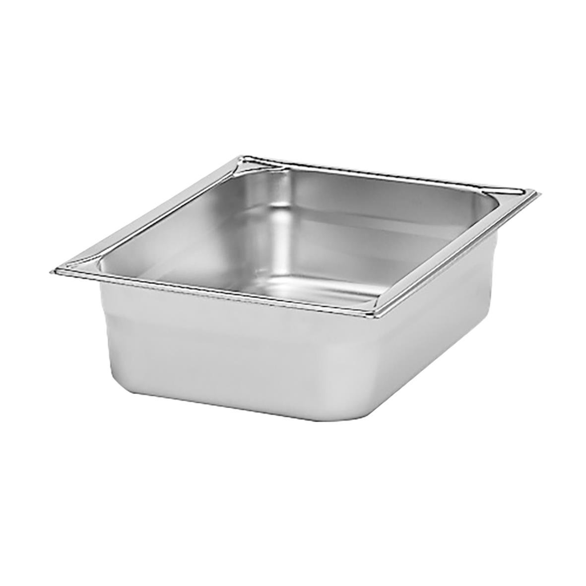 Kantinkärl i rostfritt stål med måtten 265x325x100mm och volym på 6 liter