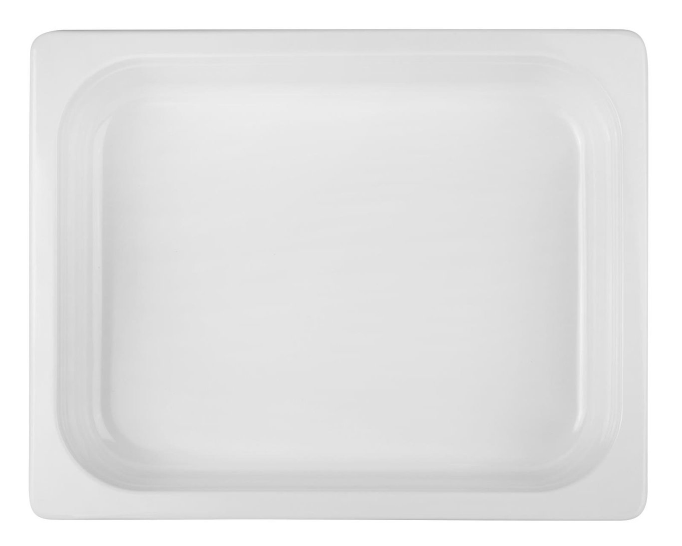 Vit gastronormform i melamin 1/2-65