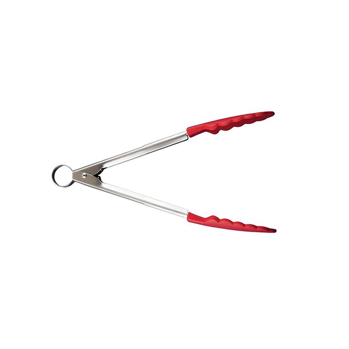 Alltång Cuisipro Silikon Röd 24cm med räfflade handtag