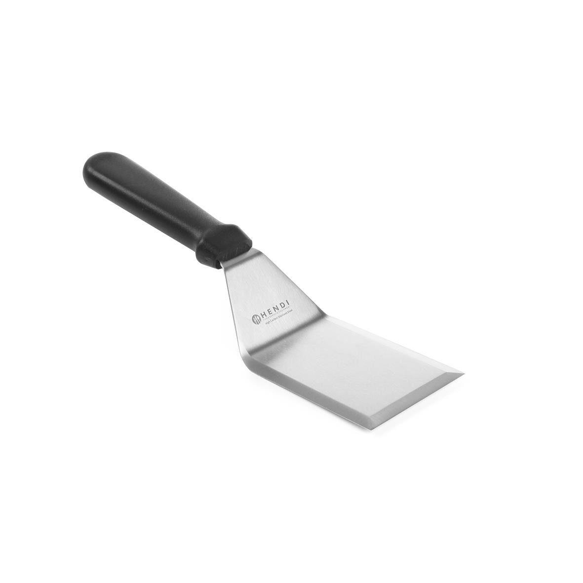 Stekspade Hendi 77x283mm med svart handtag och rostfritt blad