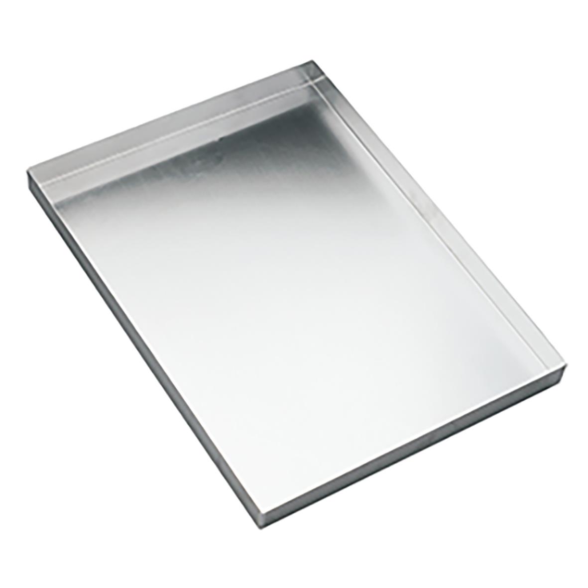 Anslagsplåt i metall med måtten 530x325x20mm