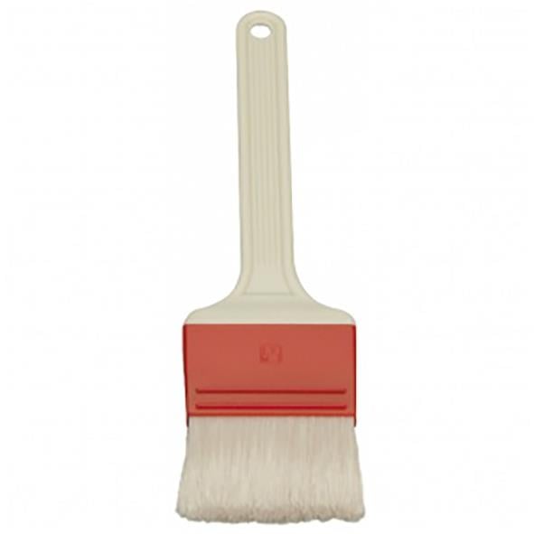 Pensel borst vit 60mm med lång handtag och bred borste