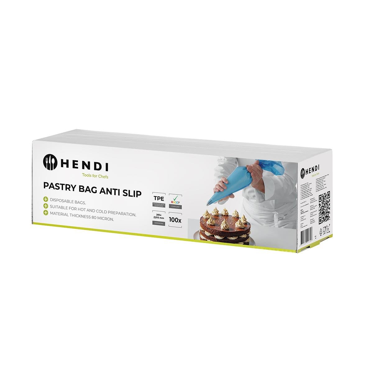 Förpackning med 100 anti-halk bakpåse för bakning och dekoration