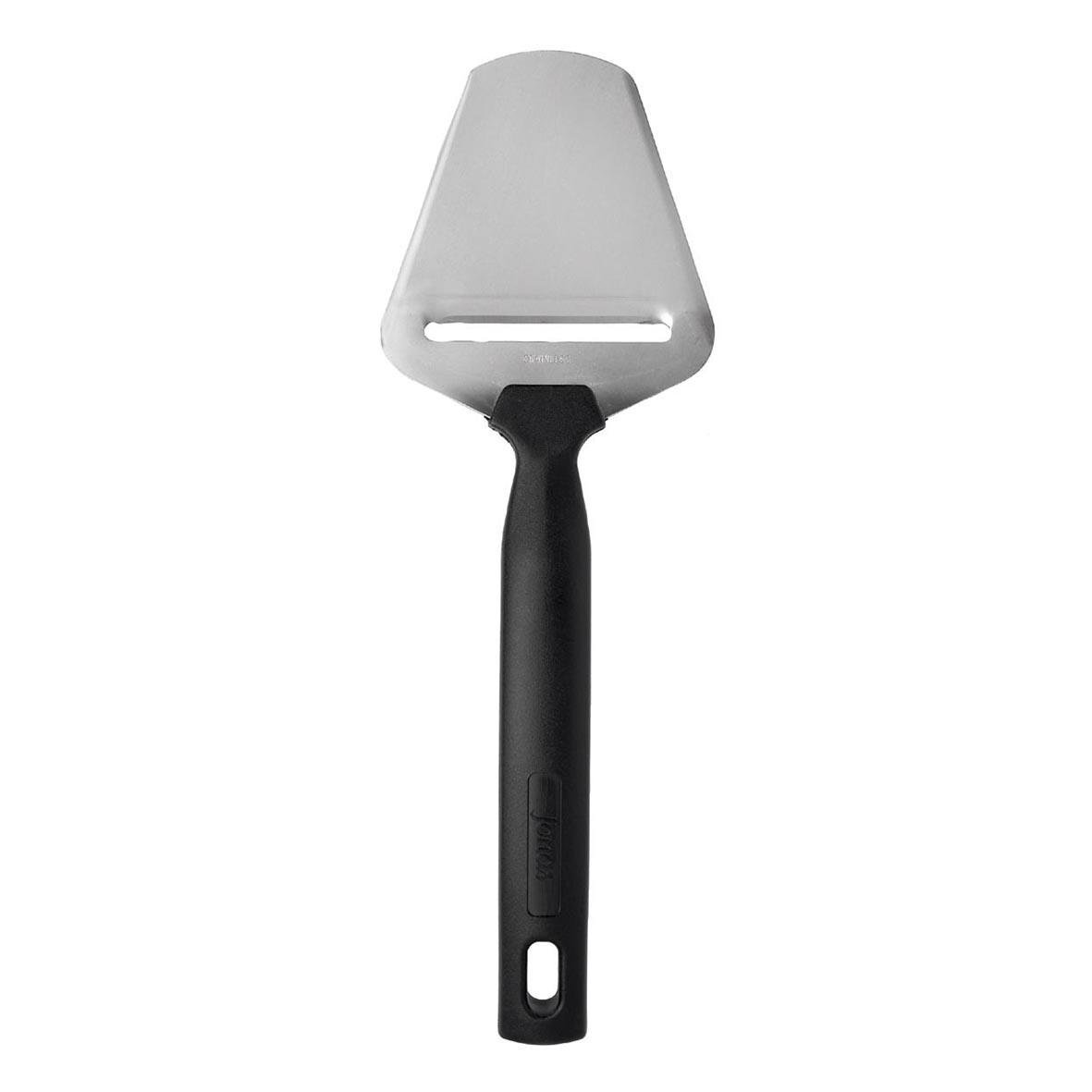 Osthyvel med rostfritt blad, svart PP-handtag