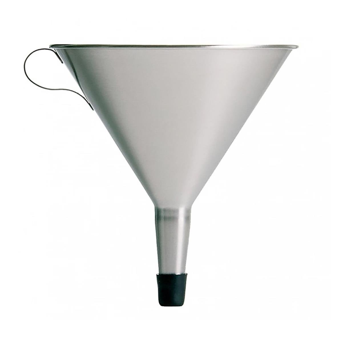 Rostfri tratt med invändig sil och Ø200x230mm storlek