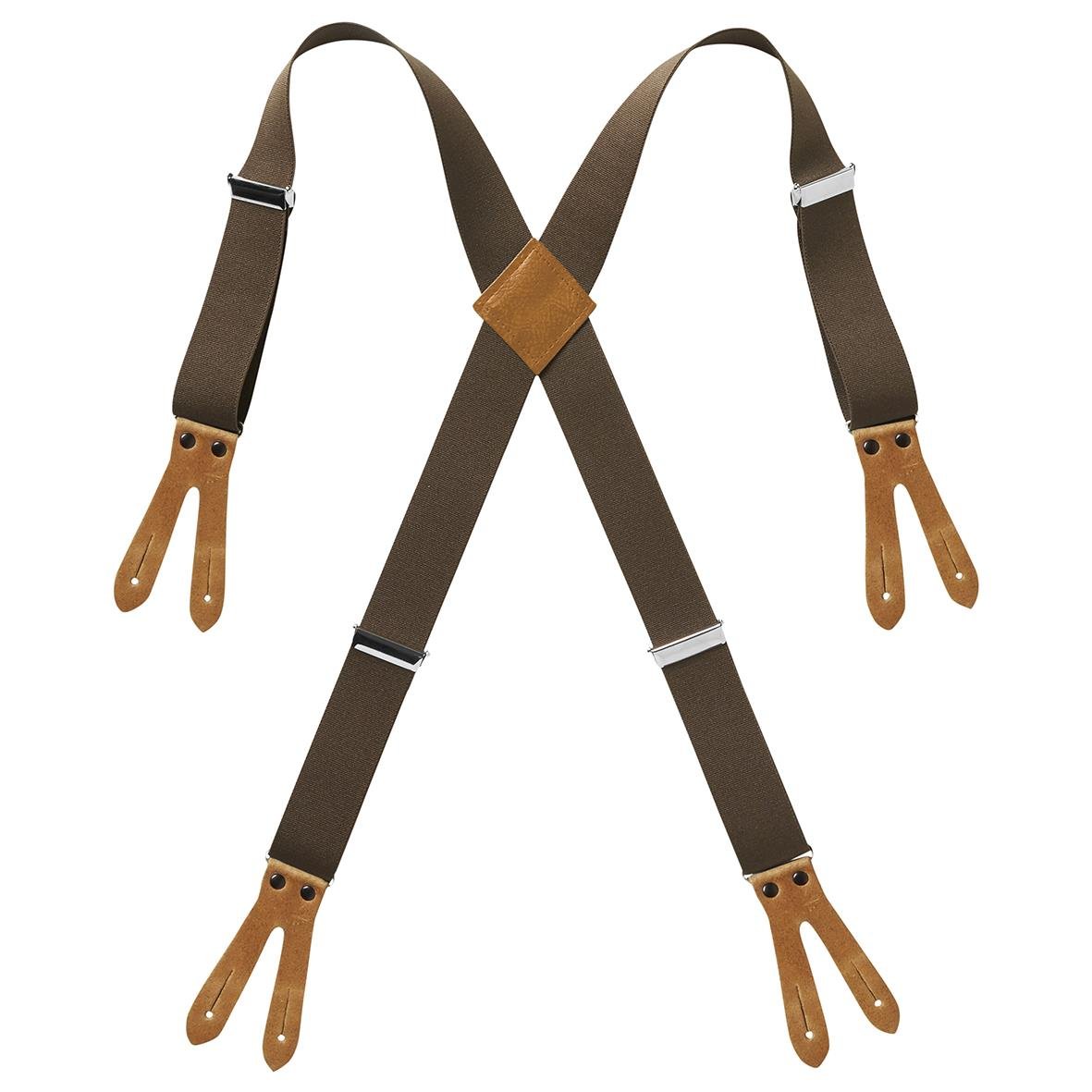 Bruna resårhängslen Segers 0568 i storlek L/XL