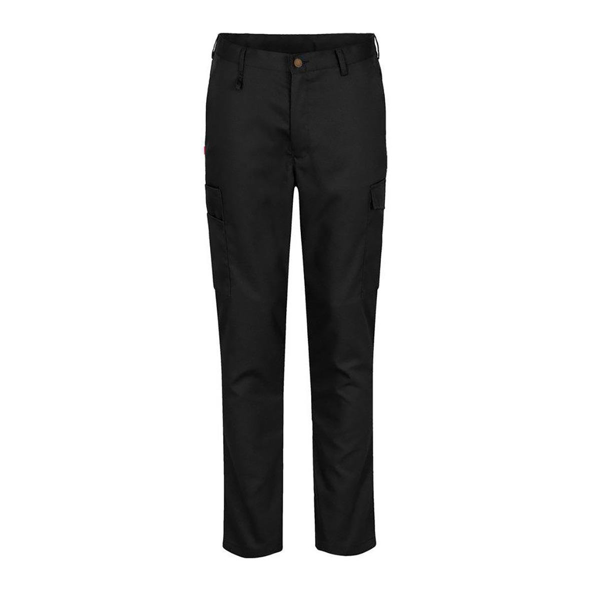 Svarta kockbyxor Segers 8603 Herr C54 med fickor och knappar