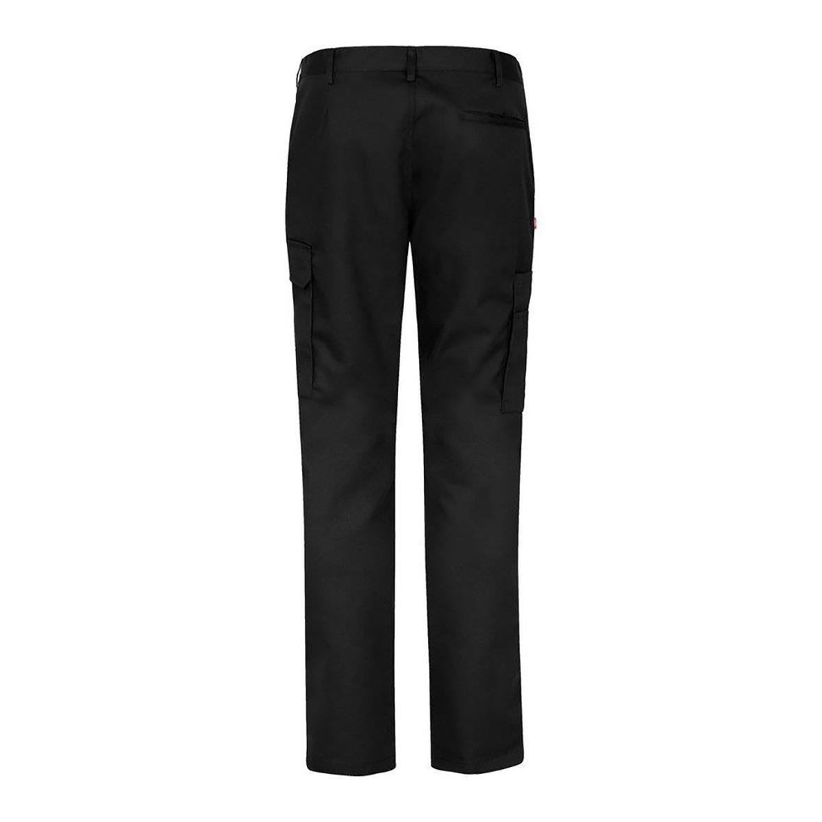 Svarta kockbyxor Segers 8603 Herr C54 med fickor och rak passform