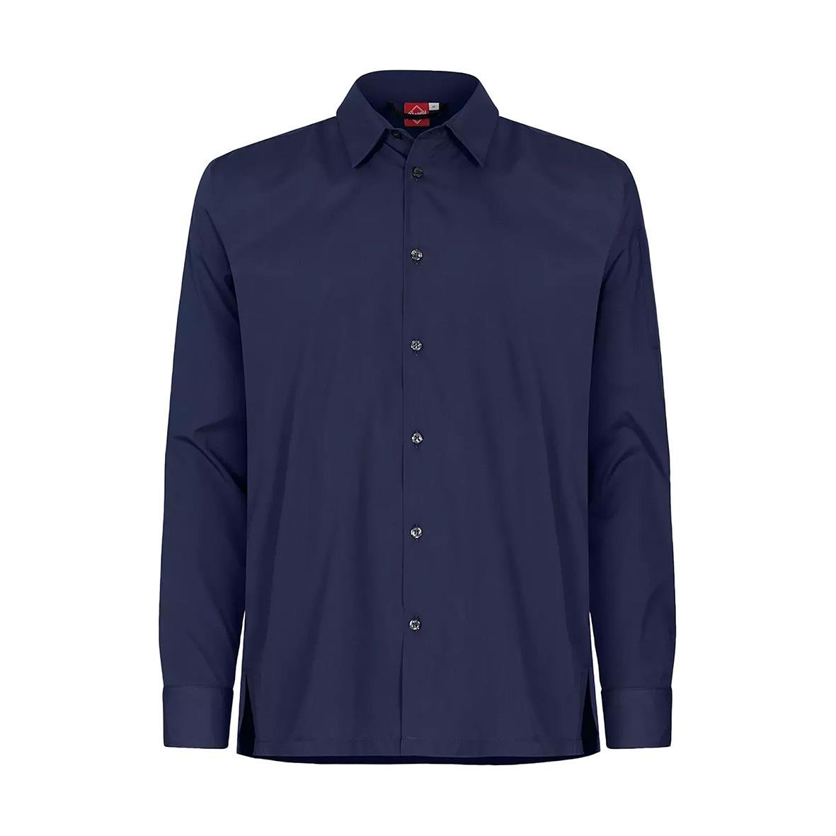 Marinblå unisex kockskjorta Segers 1013 i storlek XXS