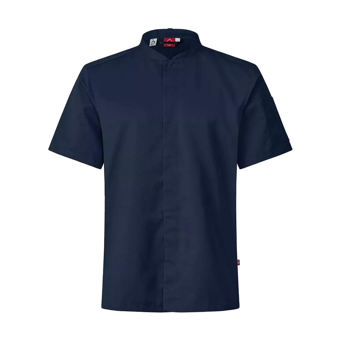 Unisex mörk marin kockskjorta Segers 1097 i storlek XXS