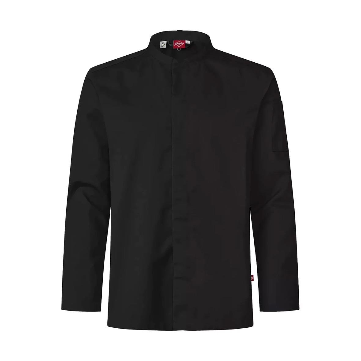 Svart unisex kockskjorta Segers 1099 i storlek XS