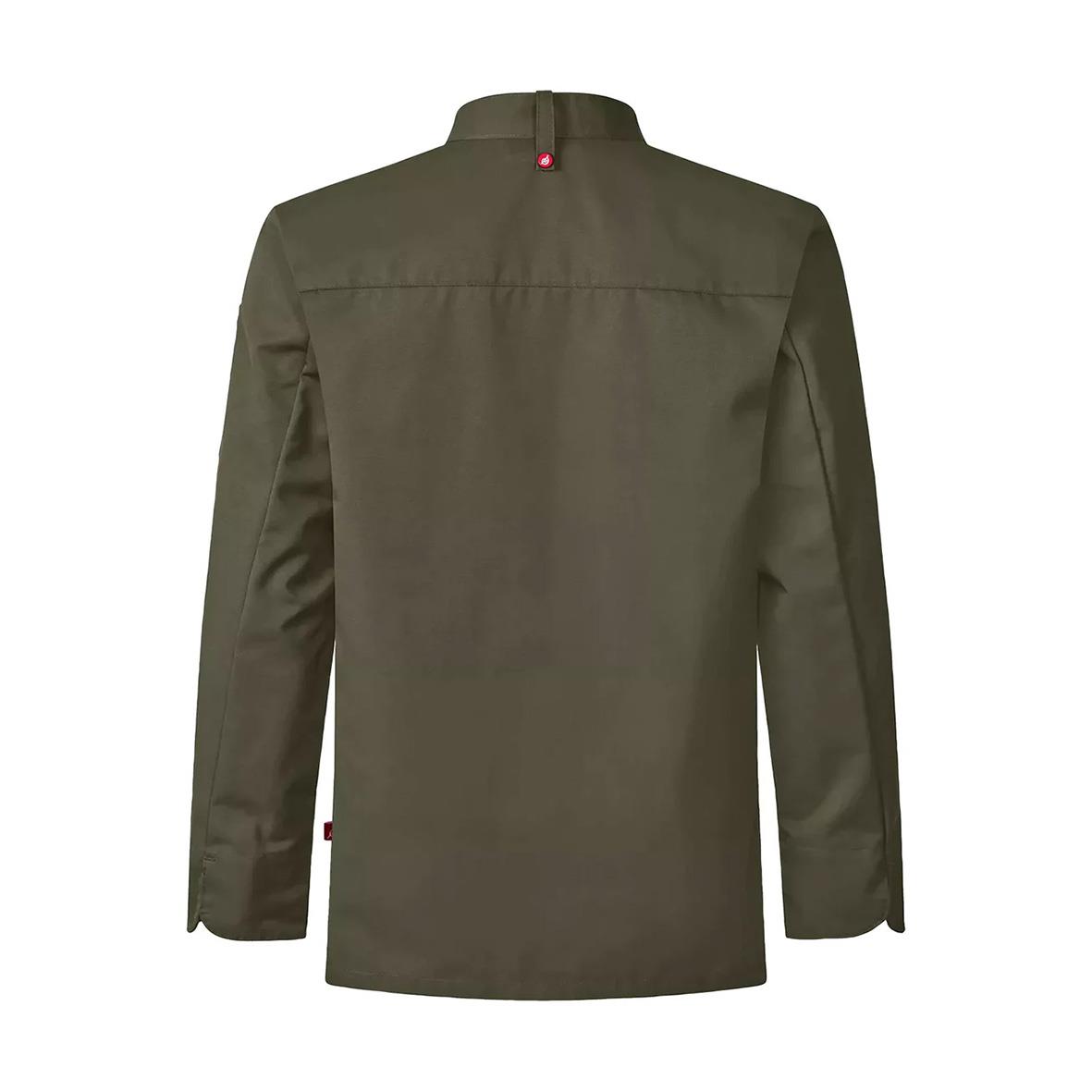 Olivgrön kockskjorta Segers 1099 unisex XS