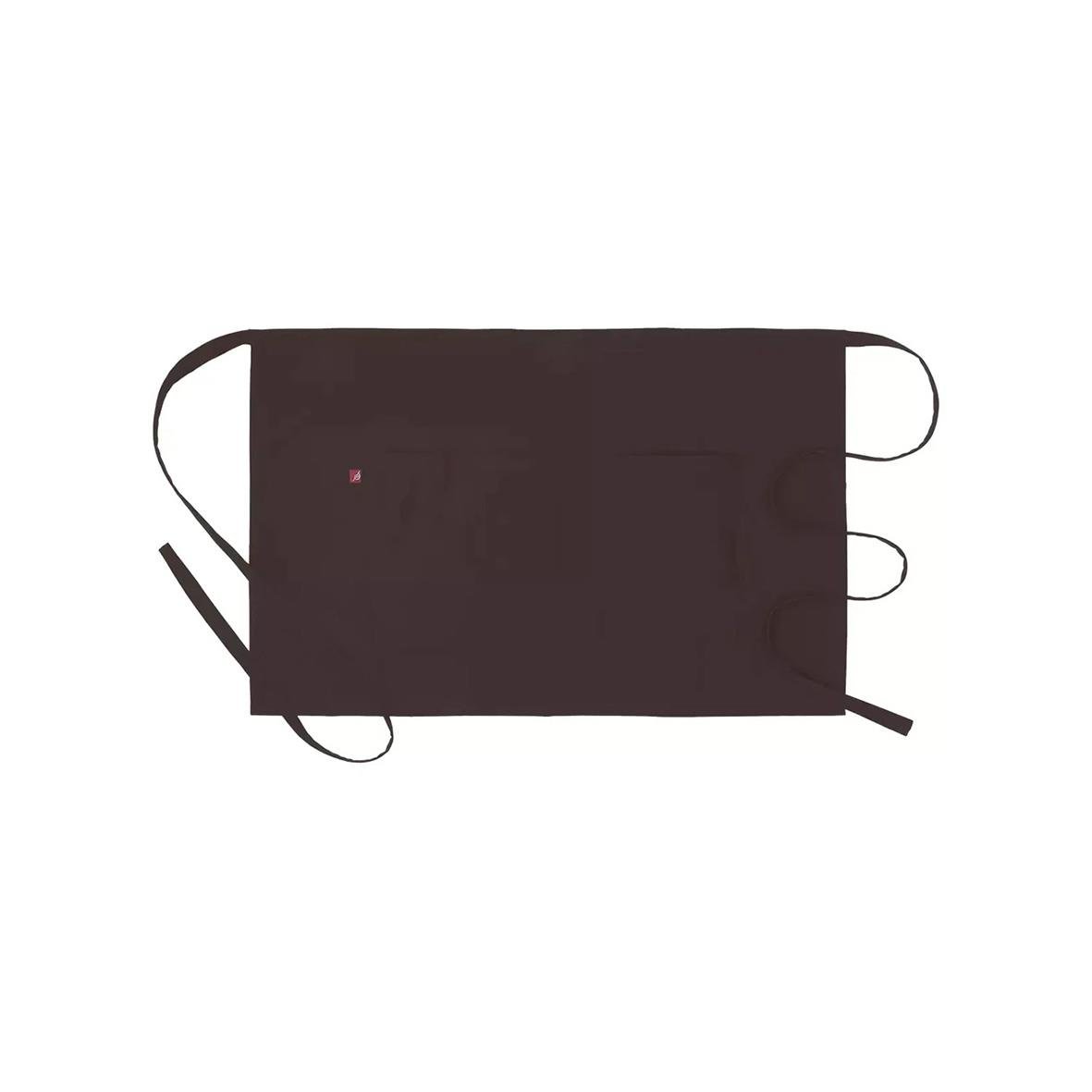 Mörkbrunt midjeförkläde Segers 4576 100x50 L/XL