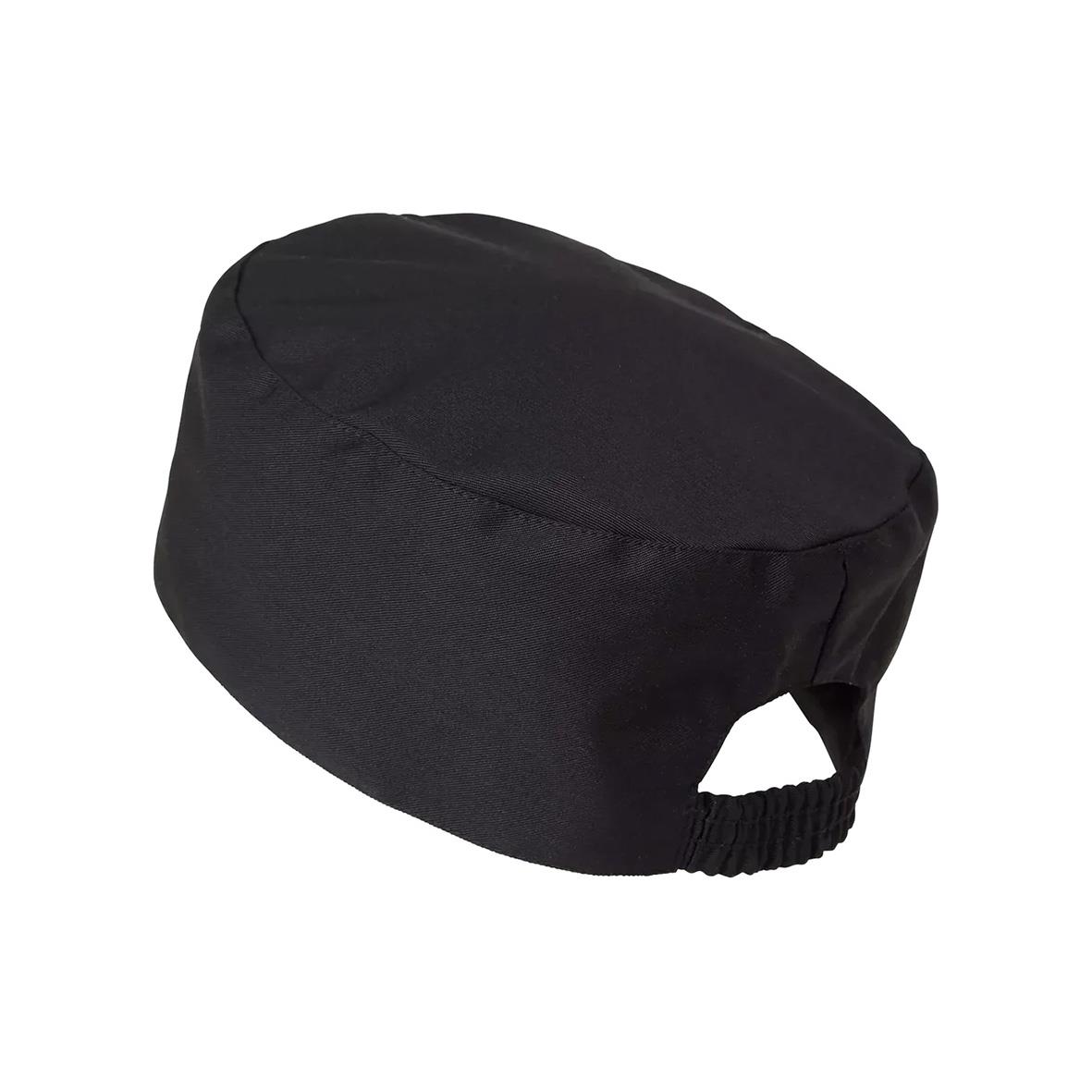 Svart kockmössa Segers 0563 Låg i storlek L/XL