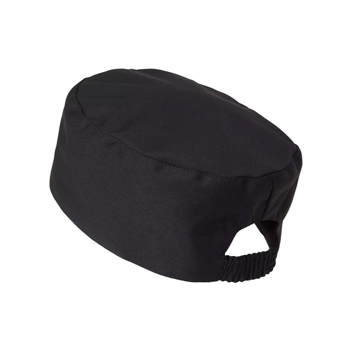 Svart kockmössa Segers 0563 Låg i storlek L/XL