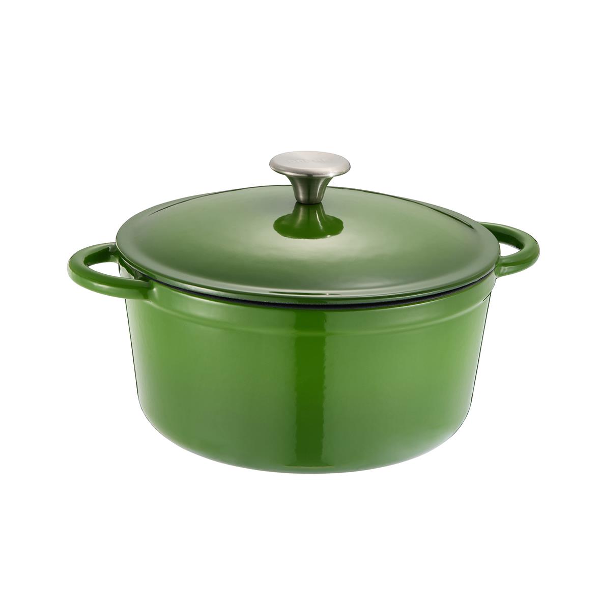 Gjutjärnsgryta Dorre Gretl grön Ø24cm 4L med lock