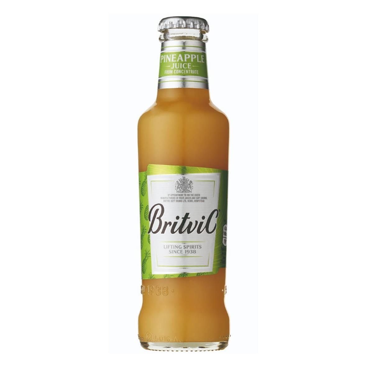 Britvic Ananas juice i glasflaska på 20cl