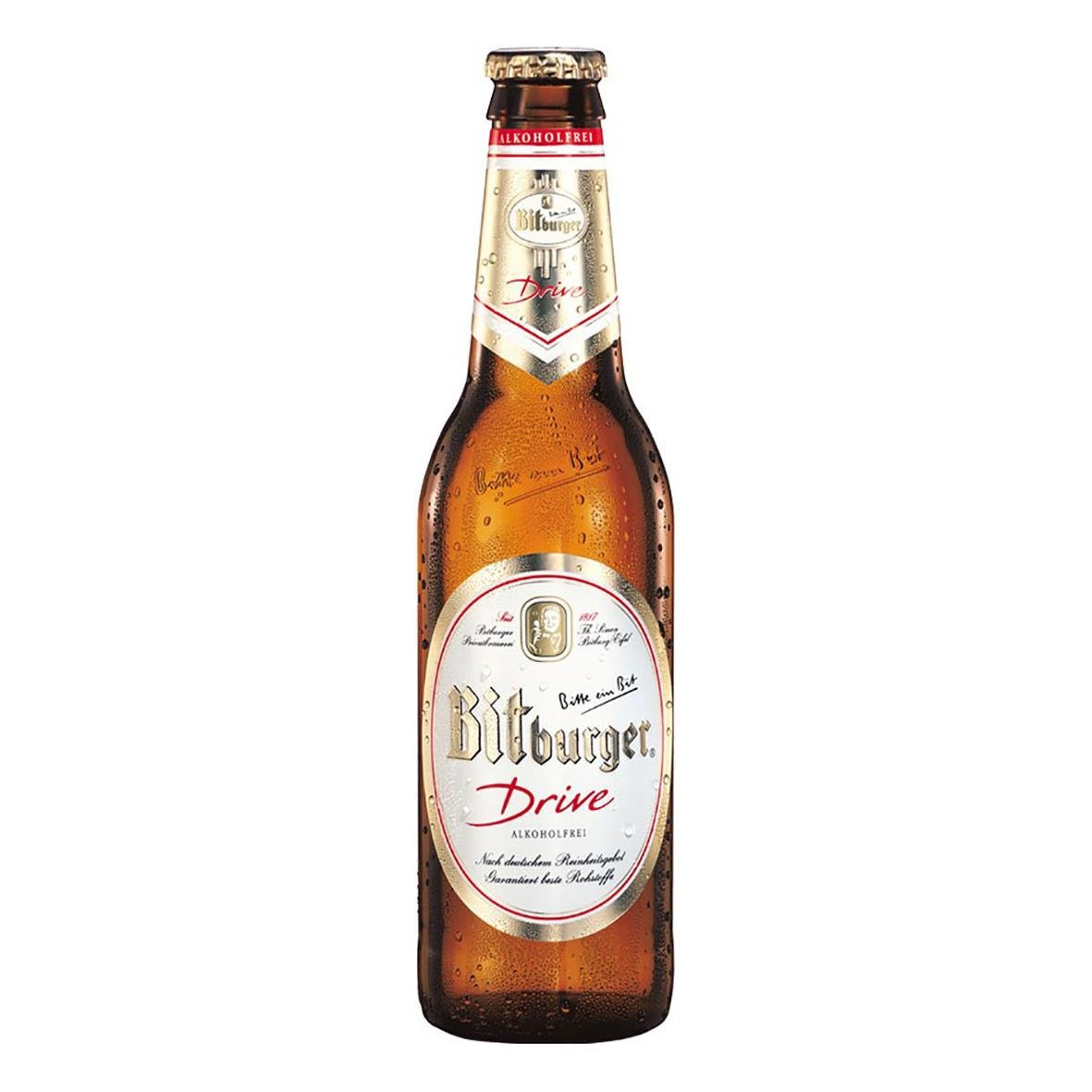 Olje Bitburger Drive alkoholfri 0,0% glasflaska 33cl