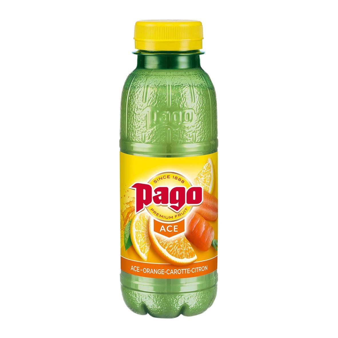 Juice Pago Apelsin/Morot/Citron ACE 33cl ink pant 74030097