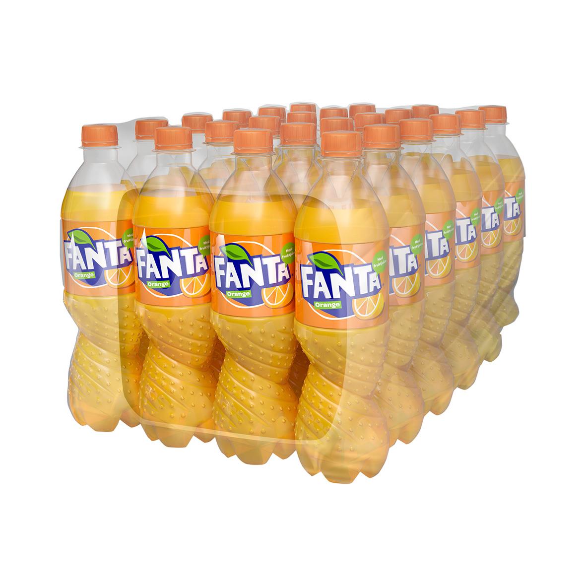 Läsk Fanta Orange PET 50cl med orange kork