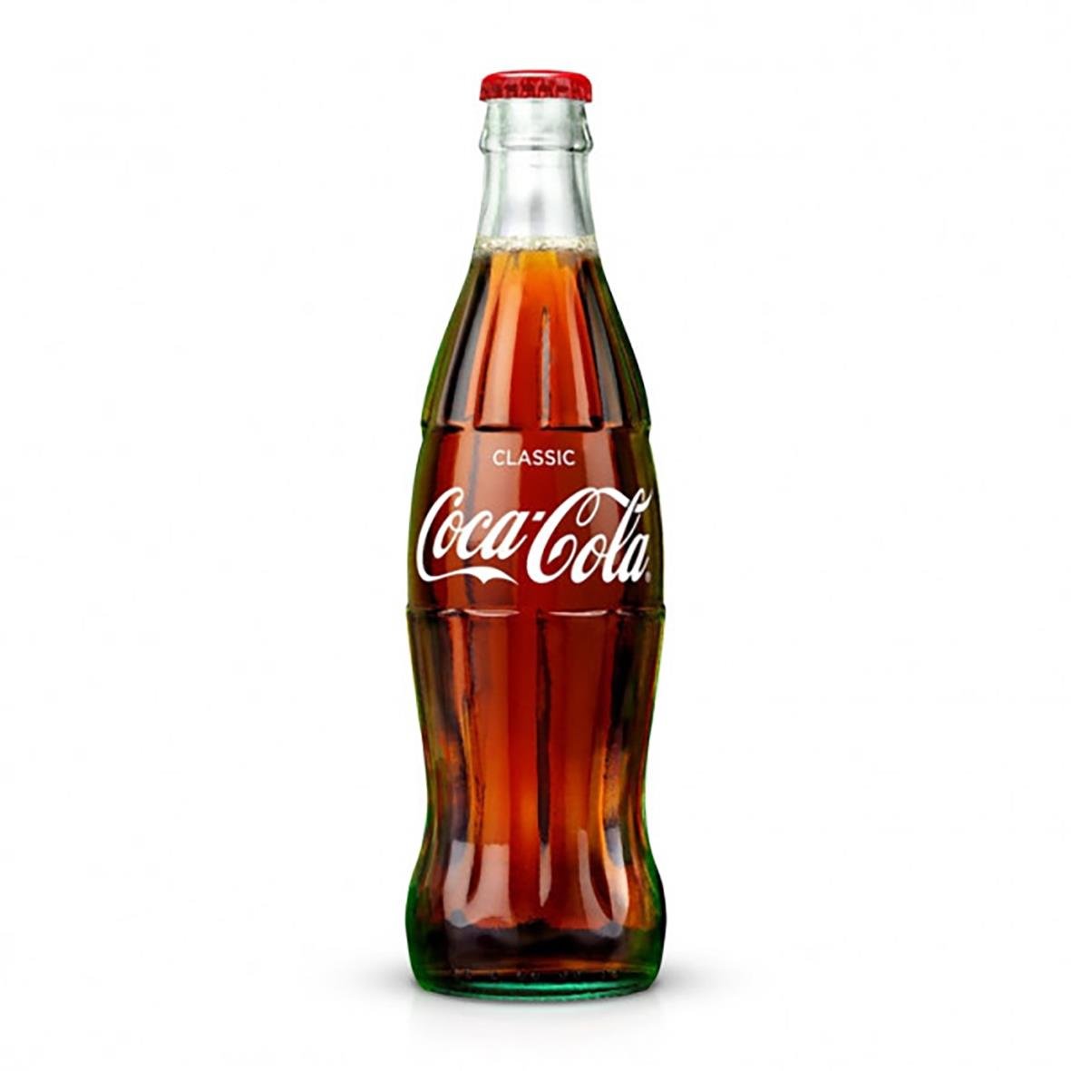 Läsk Coca-Cola Glasflaska 33cl