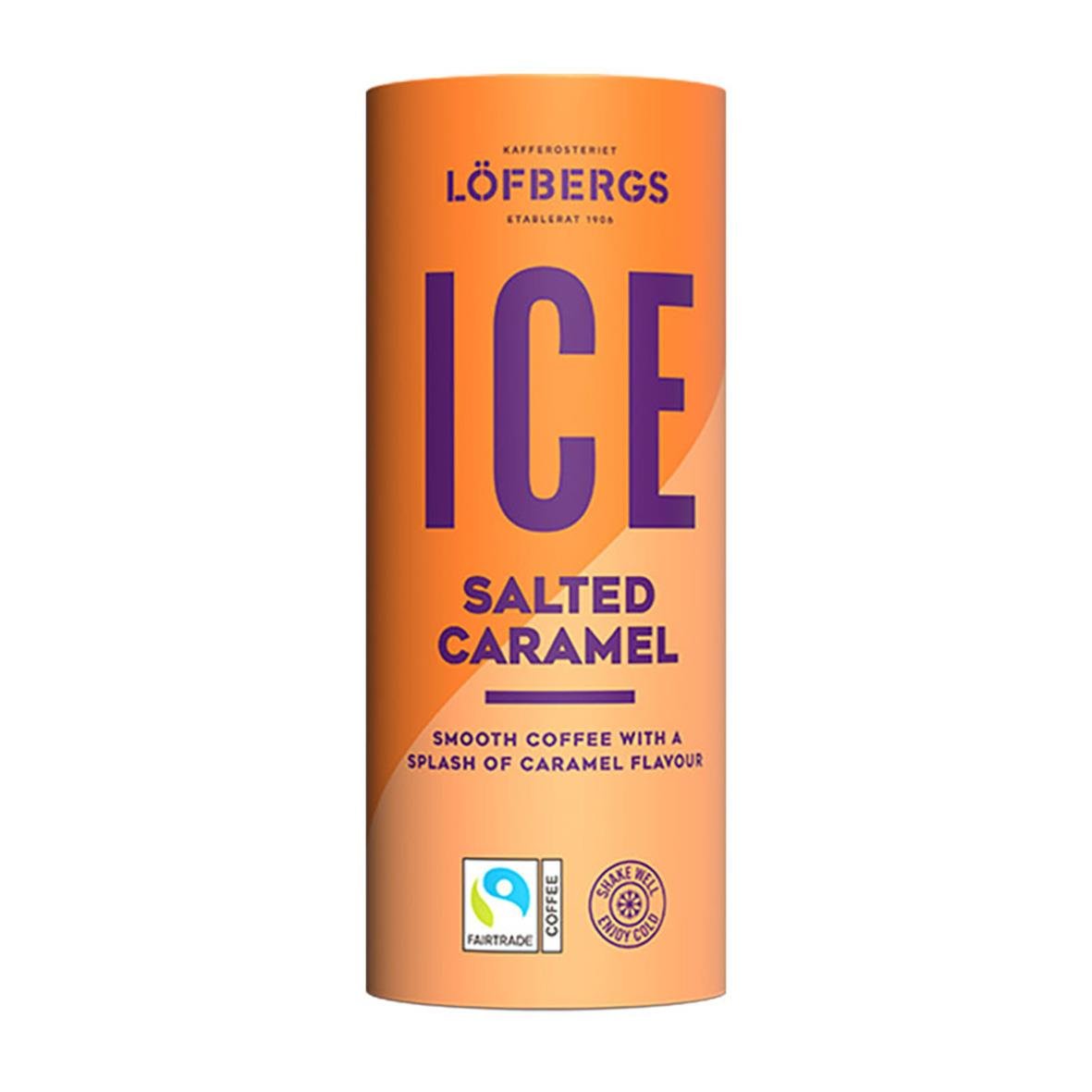 Löfbergs Ice Salted Caramel kaffedryck i 230ml burk