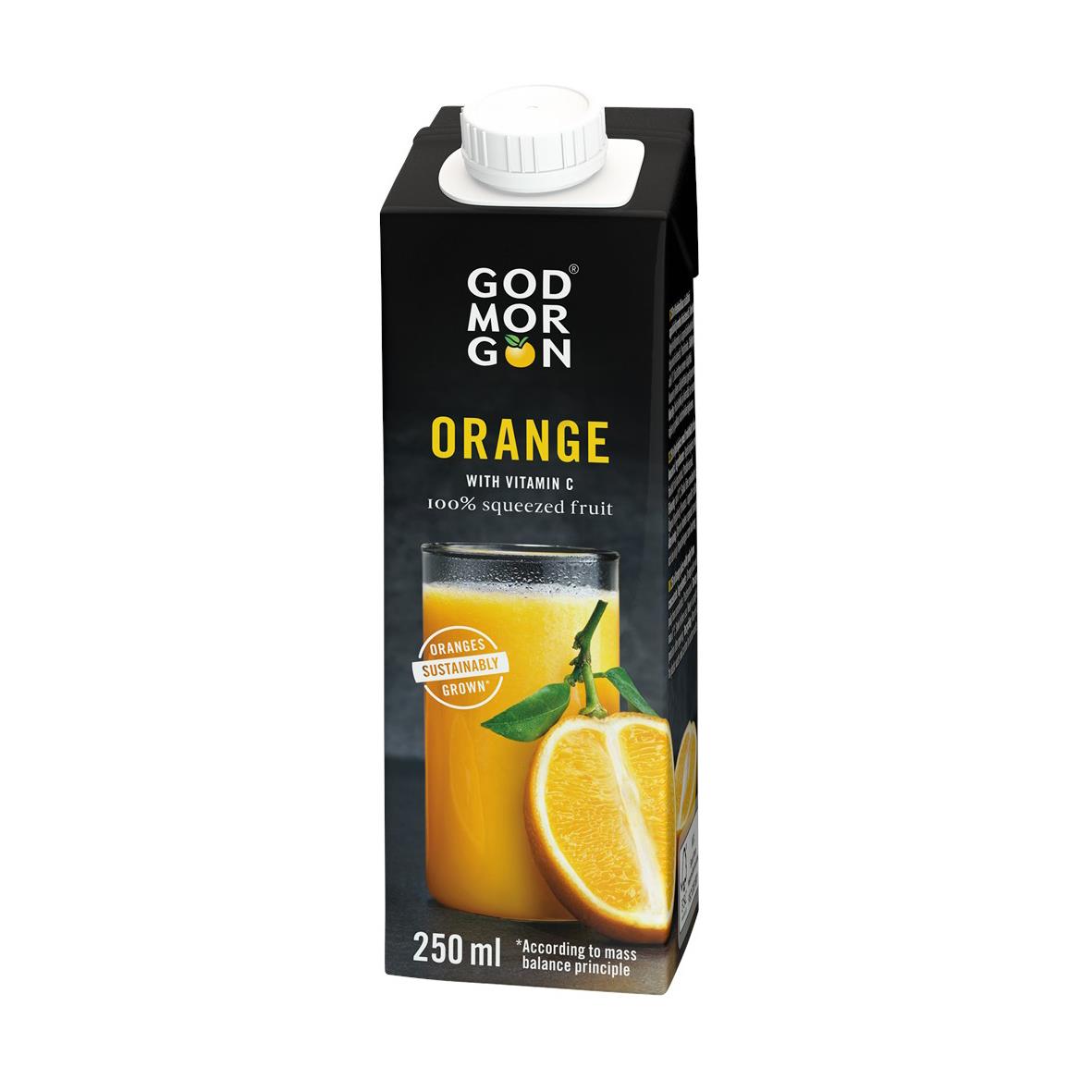 Juice God Morgon Apelsin 250ml 74030216