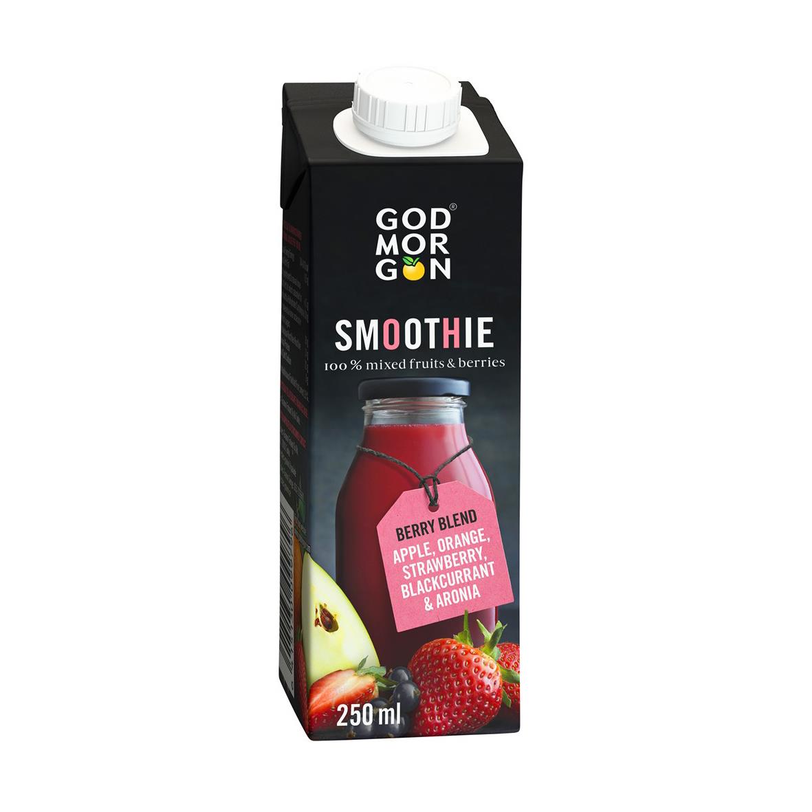 Smoothie God Morgon Berry Blend 250ml 74030218