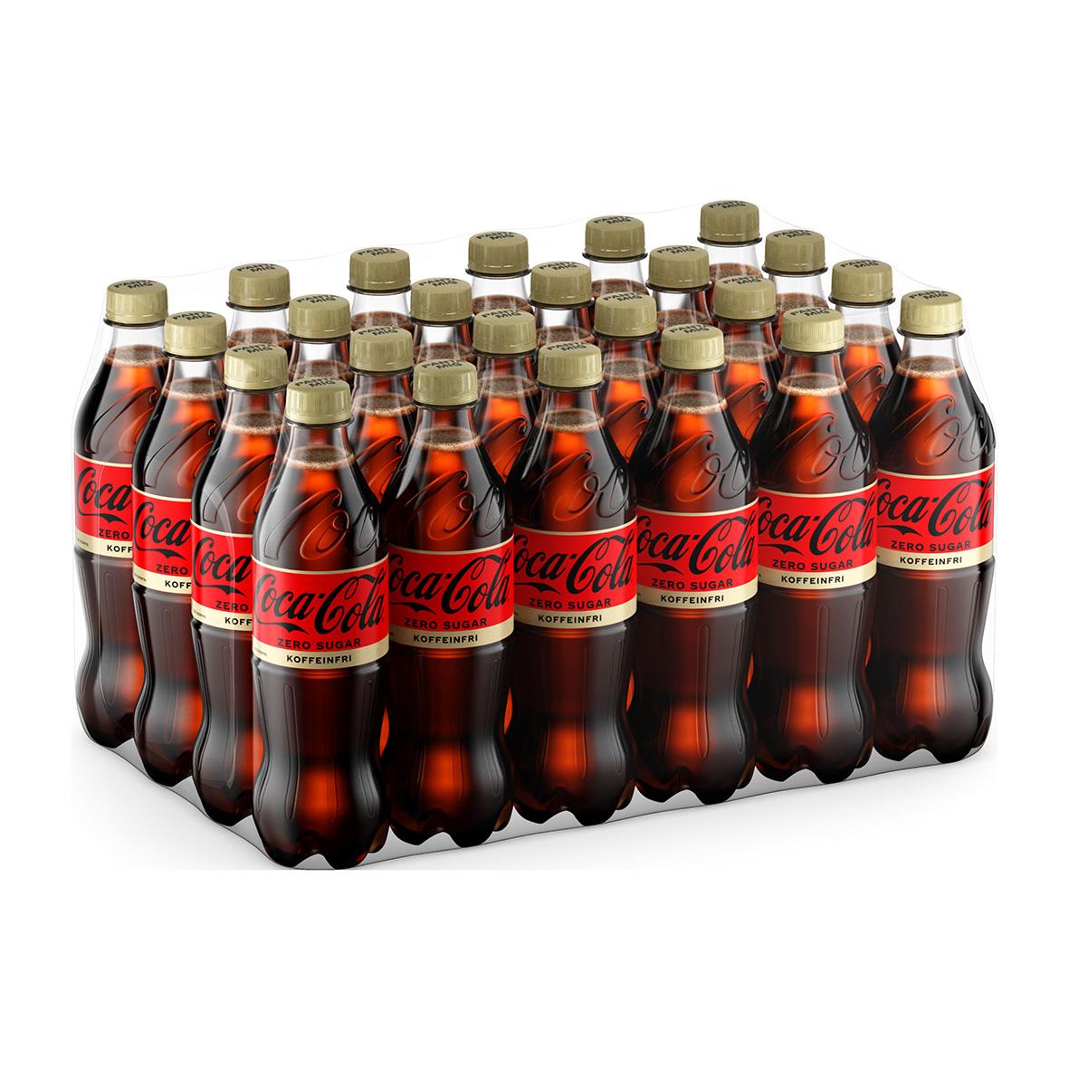 Läsk Coca-Cola Zero Koffeinfri PET 50cl inklusive pant