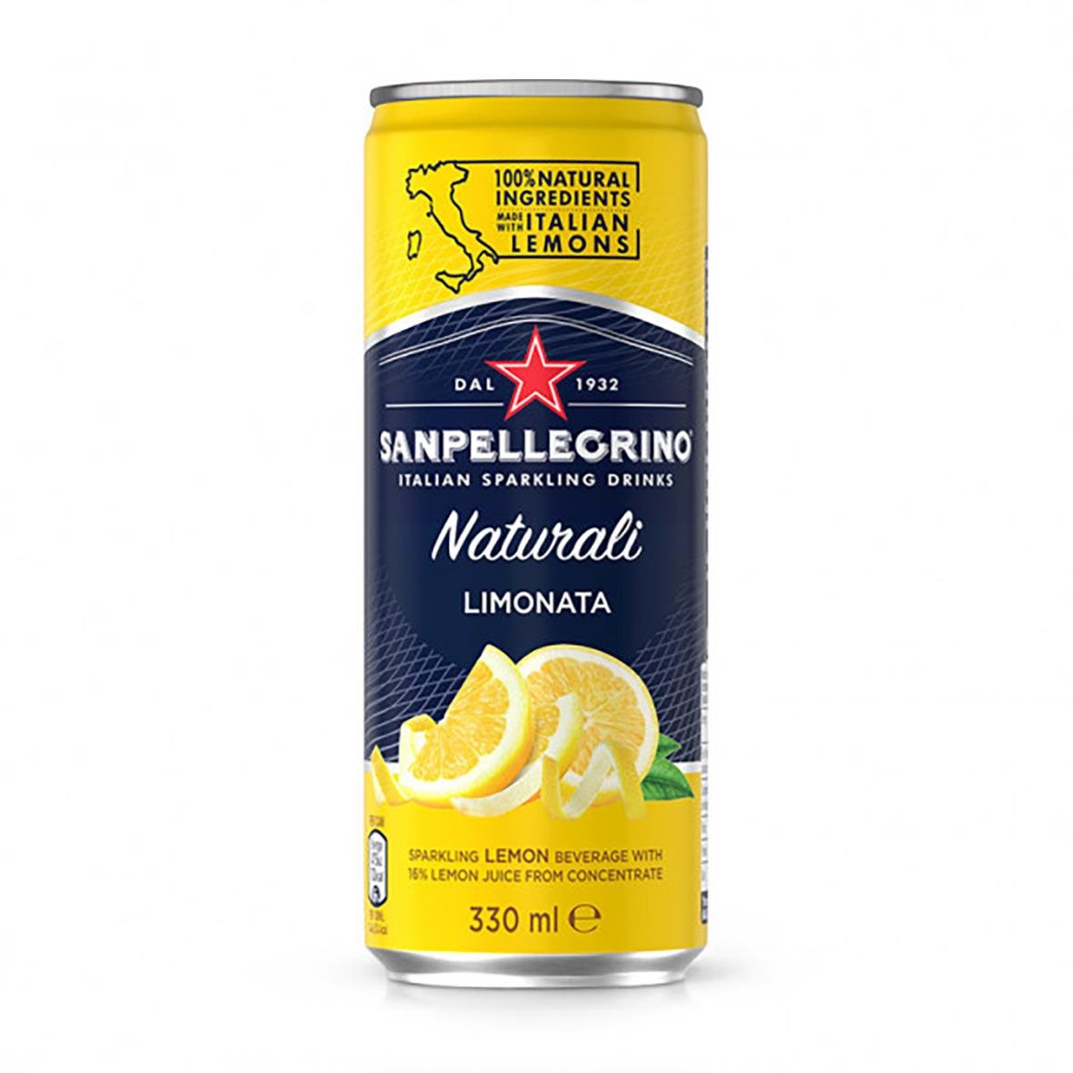 Kolsyrad dryck San Pellegrino Limonata 33cl Inkl Pant