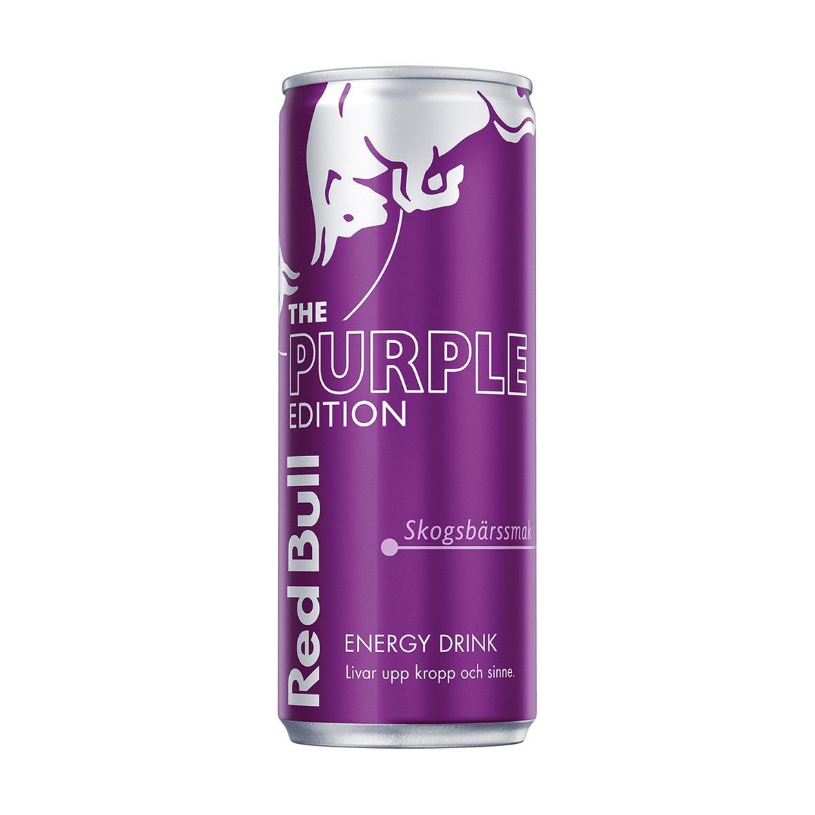 Energidryck Red Bull Purple Skogsbär 25cl inklusive pant