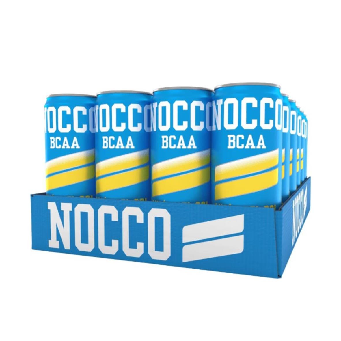 Energidryck Nocco Limón del Sol 33cl med kan tillgänglig