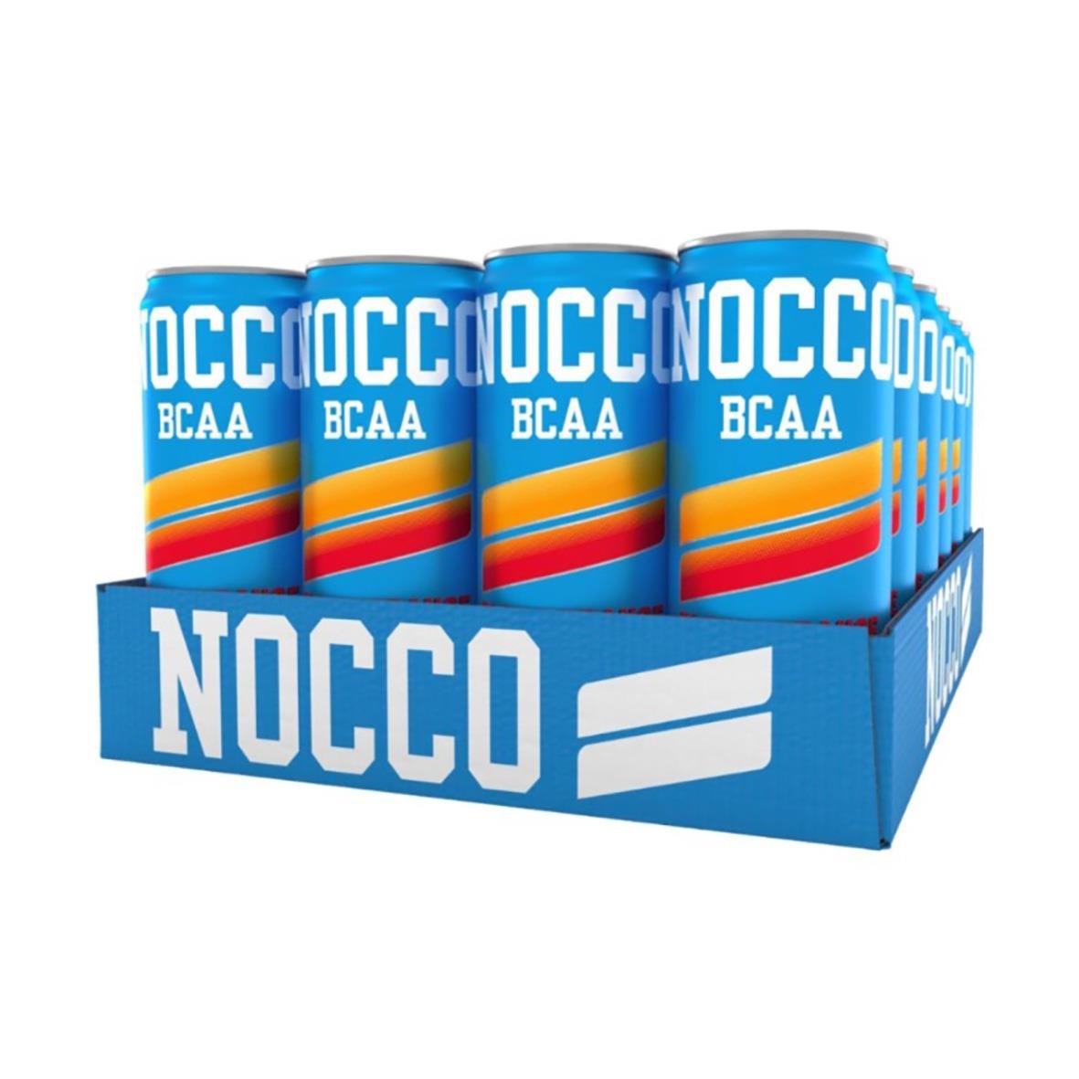 Energidryck Nocco Blood Orange del Sol 33cl inklusive pant