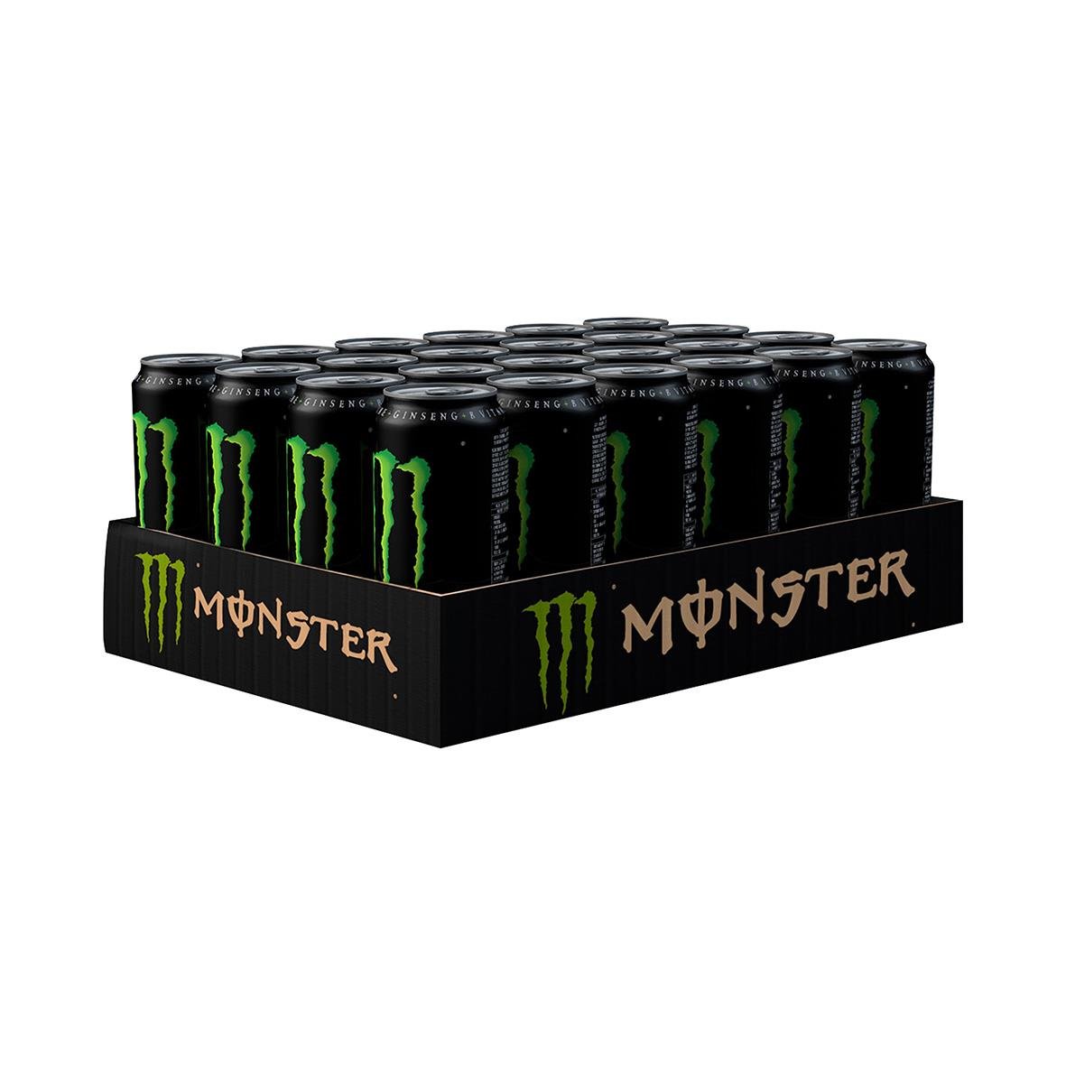 Energidryck Monster Energy Burk 50cl i kartong med 24 burkar inklusive pant