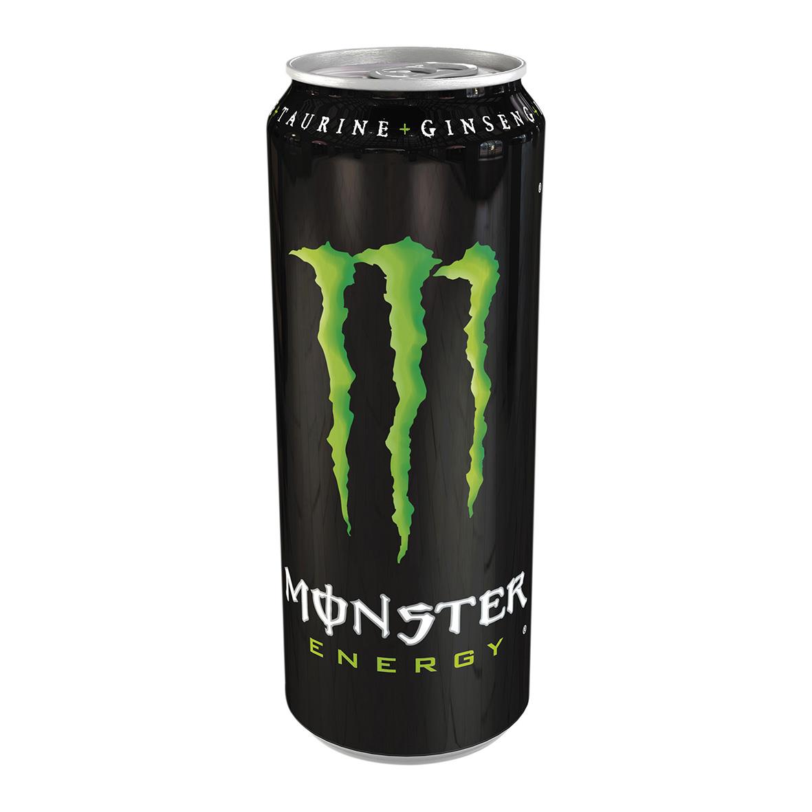 Energidryck Monster Energy i burk 50cl inklusive pant