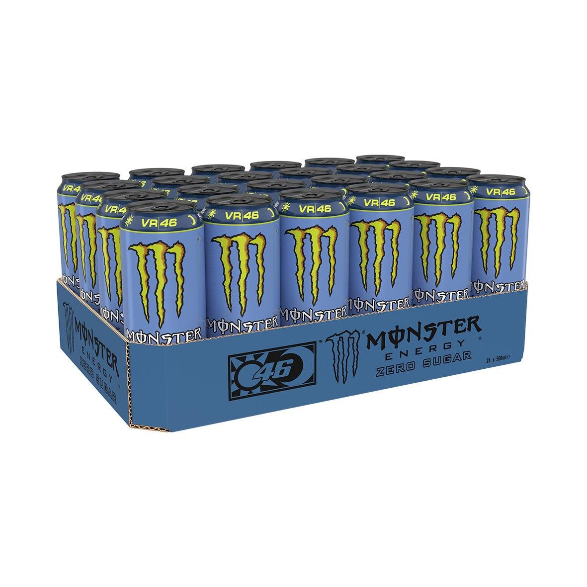 Energidryck Monster Valentino Rossi Zero Burk 50cl i kartong