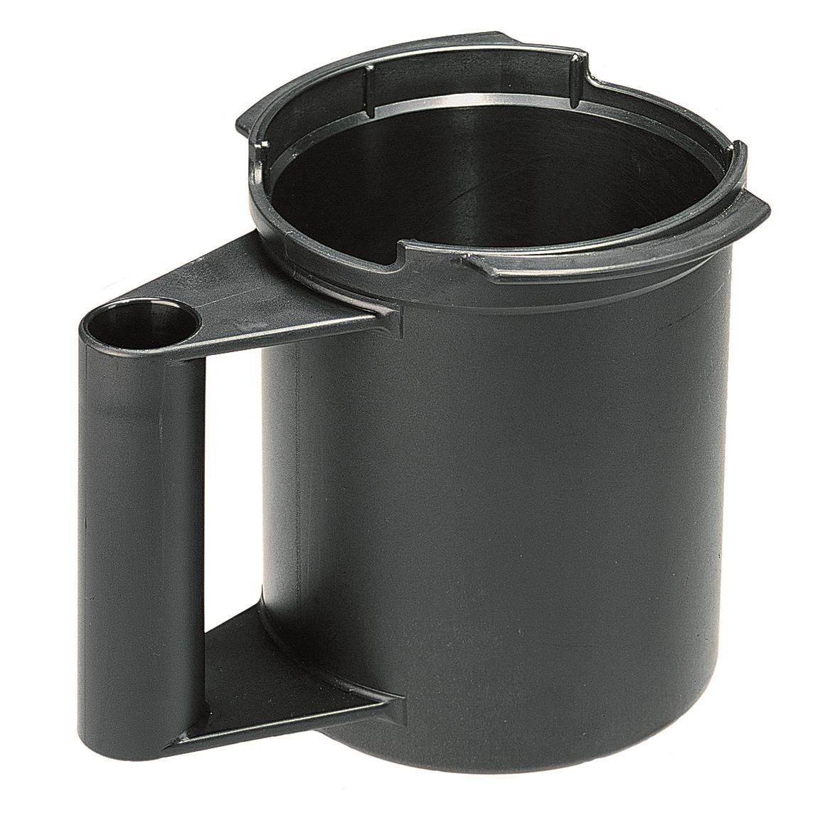 Hållare till bägare Pacojet i svart plast