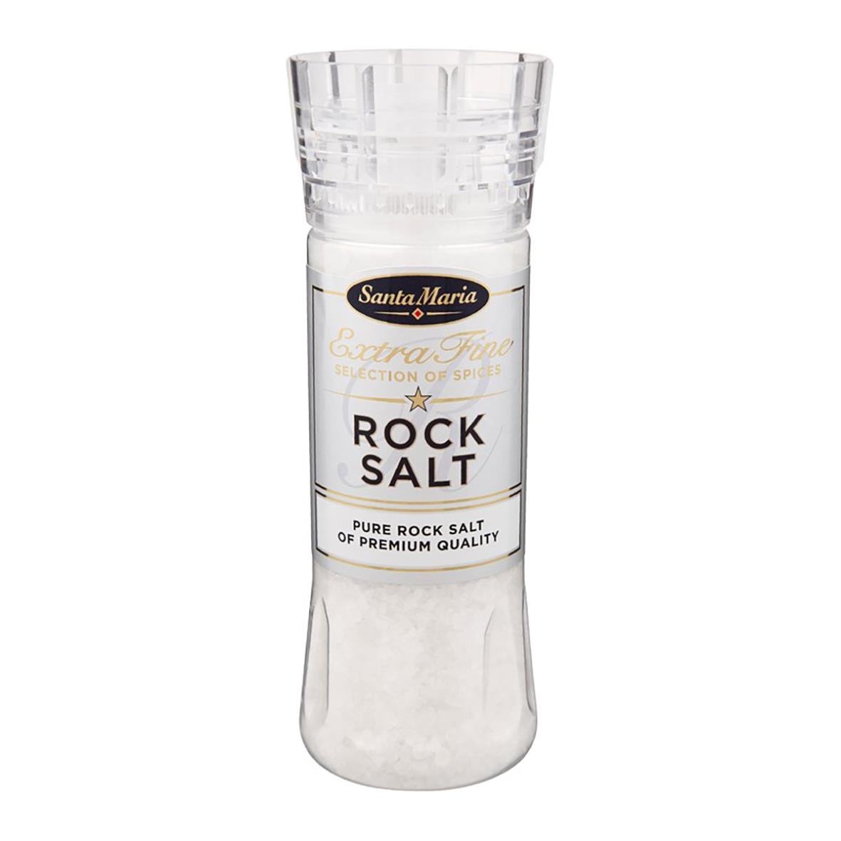 Salt Santa Maria Rock Salt i kvarn 455g i genomskinlig behållare