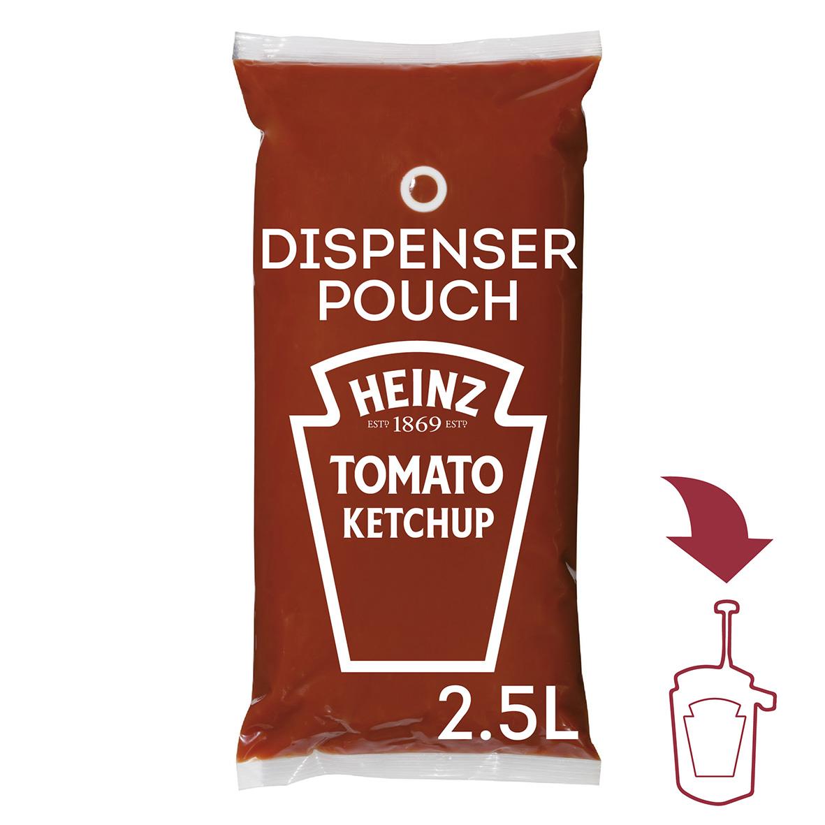 Tomatketchup Heinz Påse 2,9kg