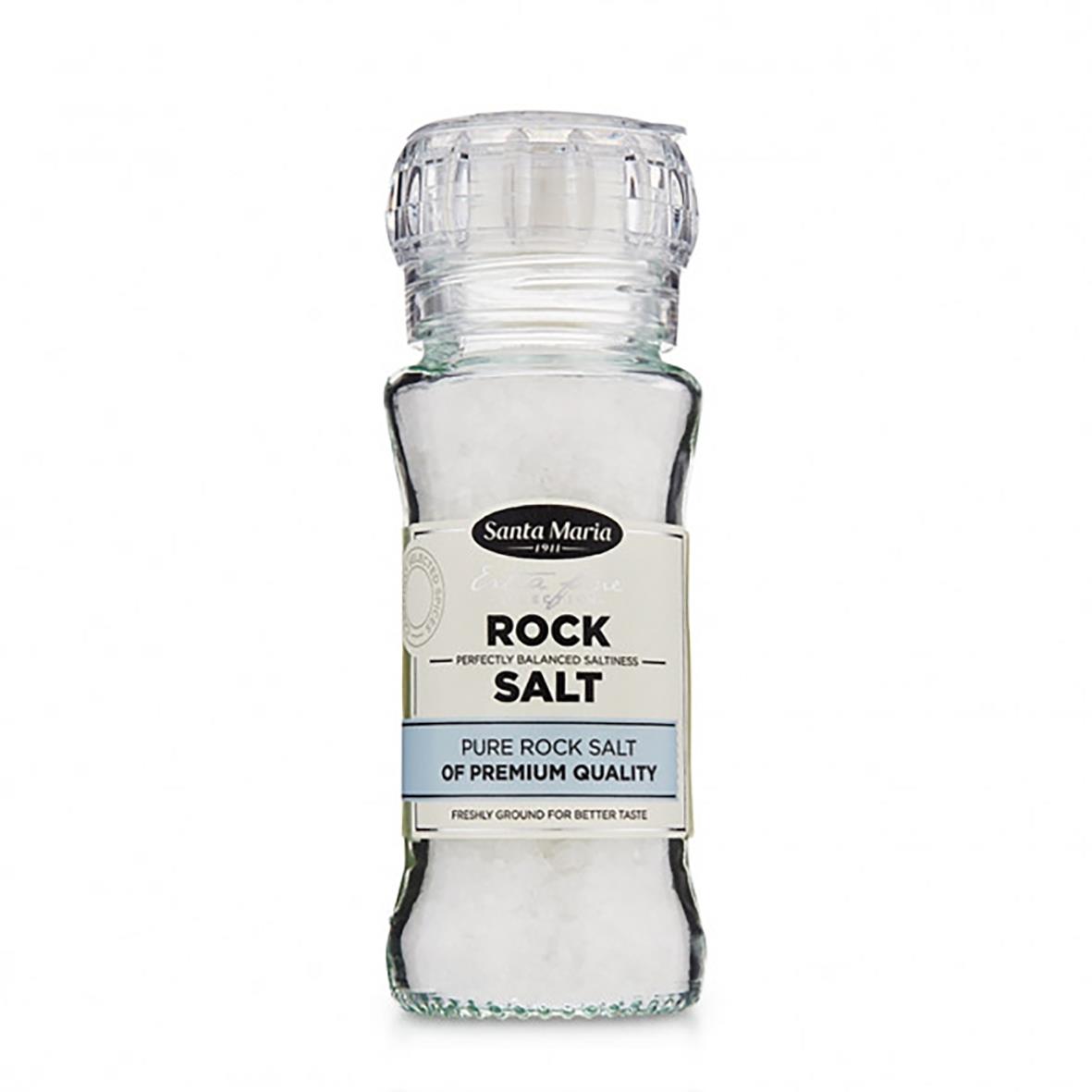 Salt Santa Maria Rock Salt I Kvarn 140g