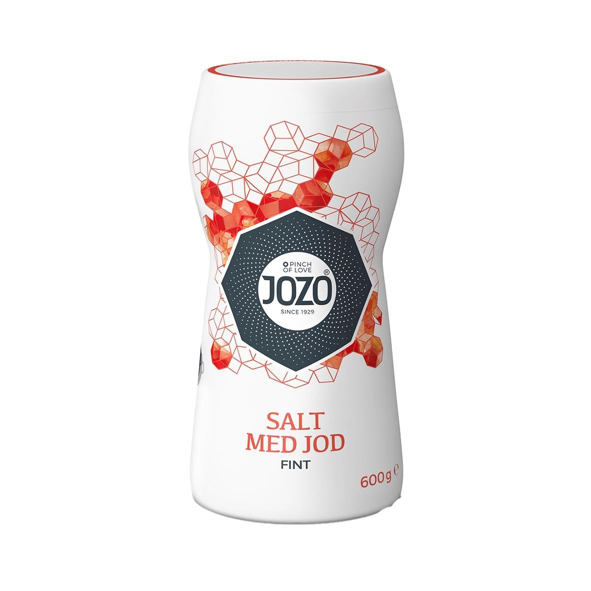 Salt Jozo Finkornig med jod 600g på burk