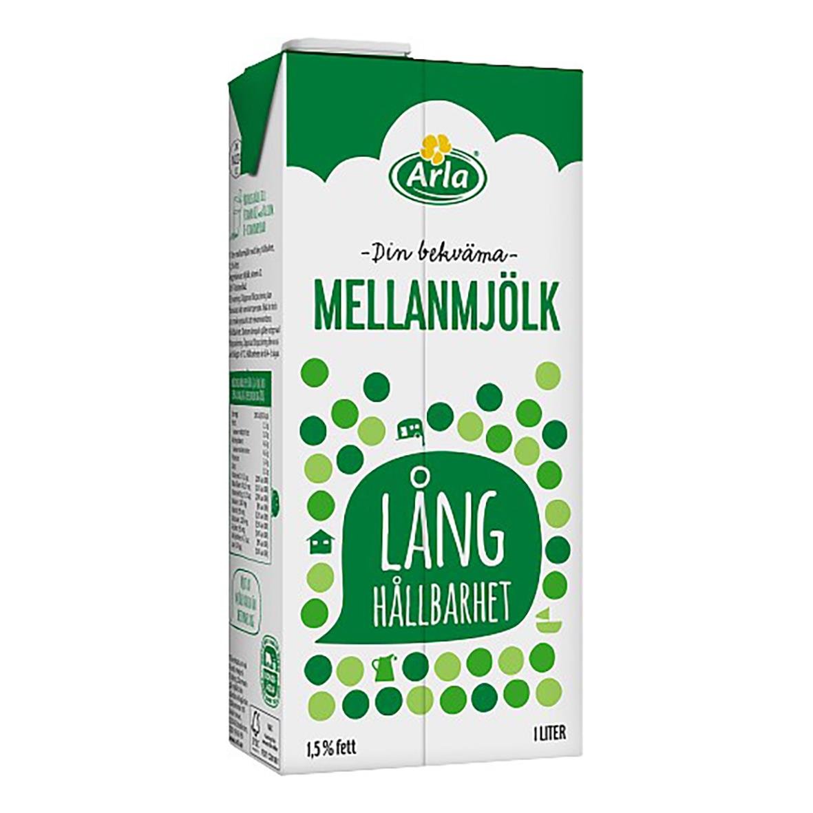 Kaffemjölk Arla H-mjölk 1L 74050016