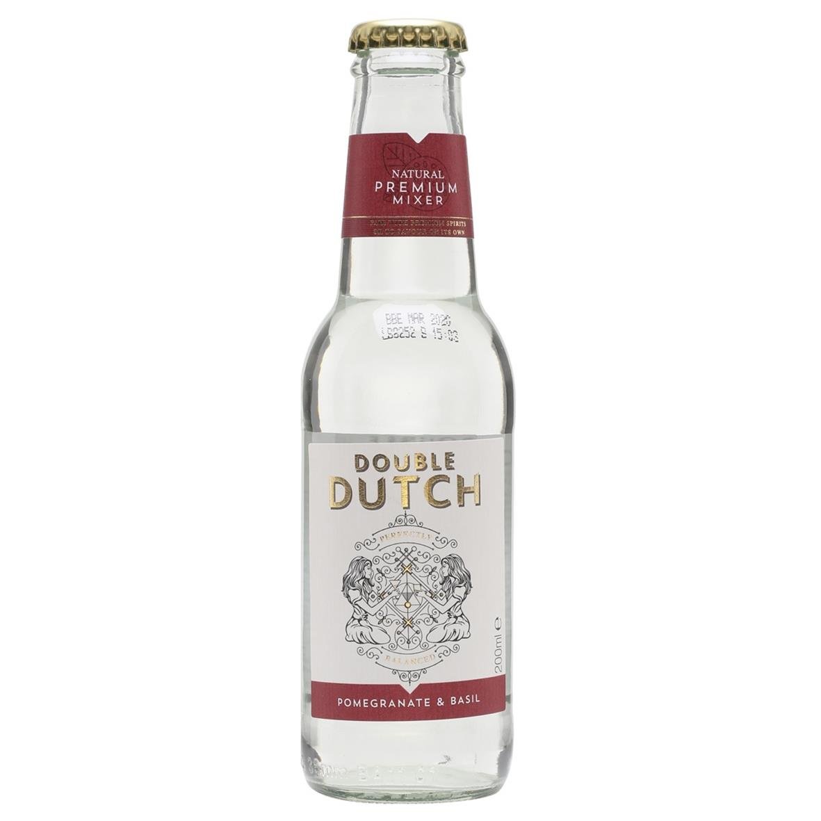 Mixers Double Dutch Tonic Pomegranate & Basil 20cl