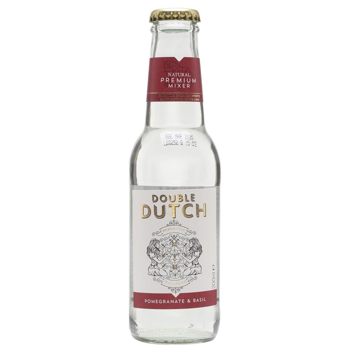 Double Dutch Pomegranate & Basil mixer i liten flaska 20cl
